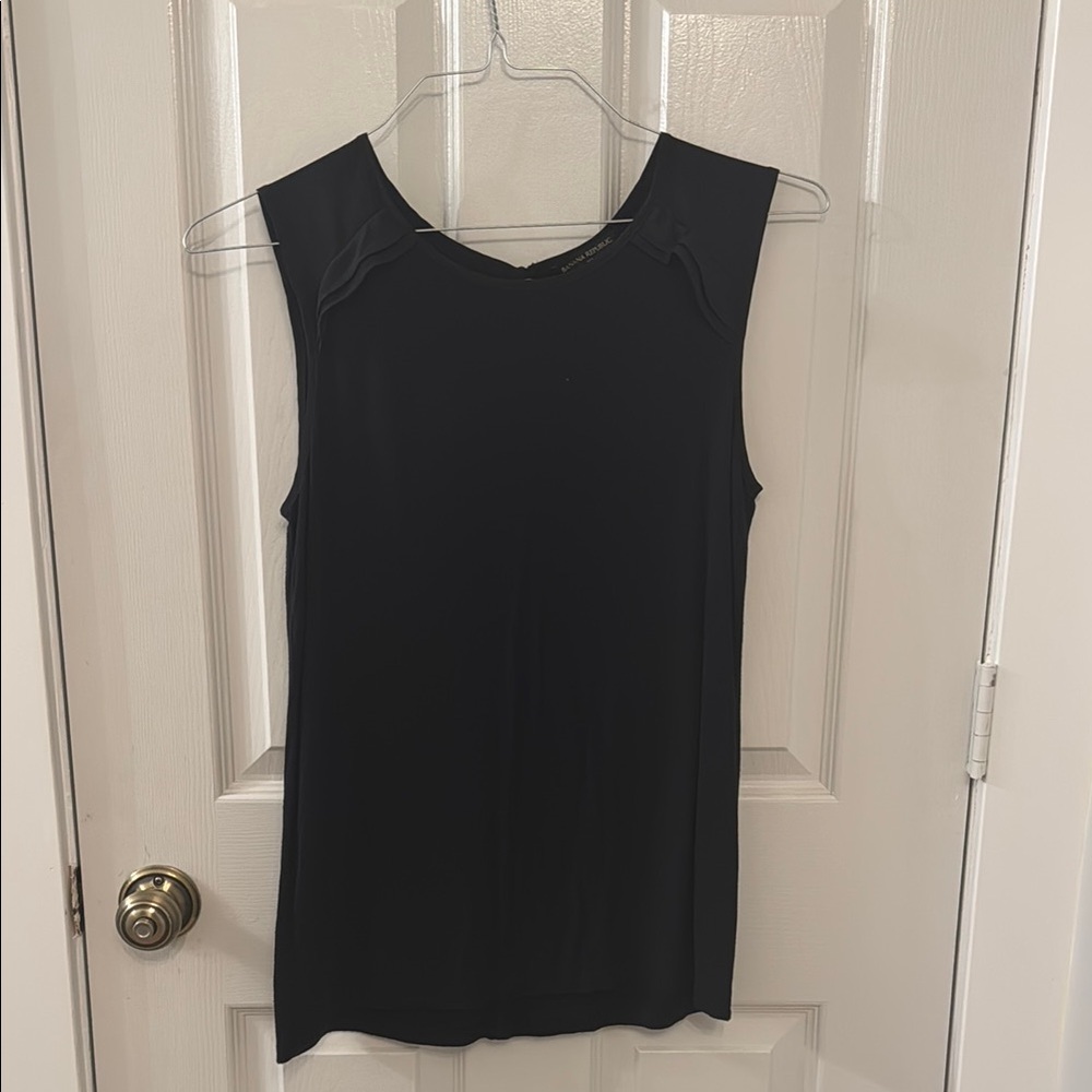 Elegant Black Sleeveless Top